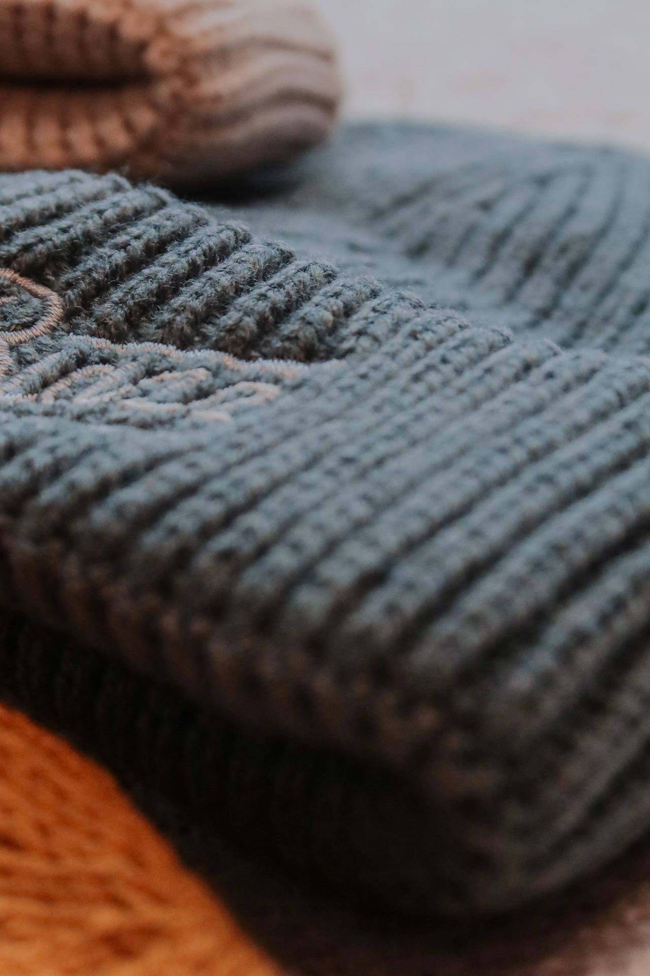 Organic Cotton Beanie [Turquoise]