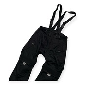 KOMINE コミネ サスペンダー付き 膝プロテクター入り ライディング パンツ サイズ XL /ライダース/ブラック/バイク/バイカー