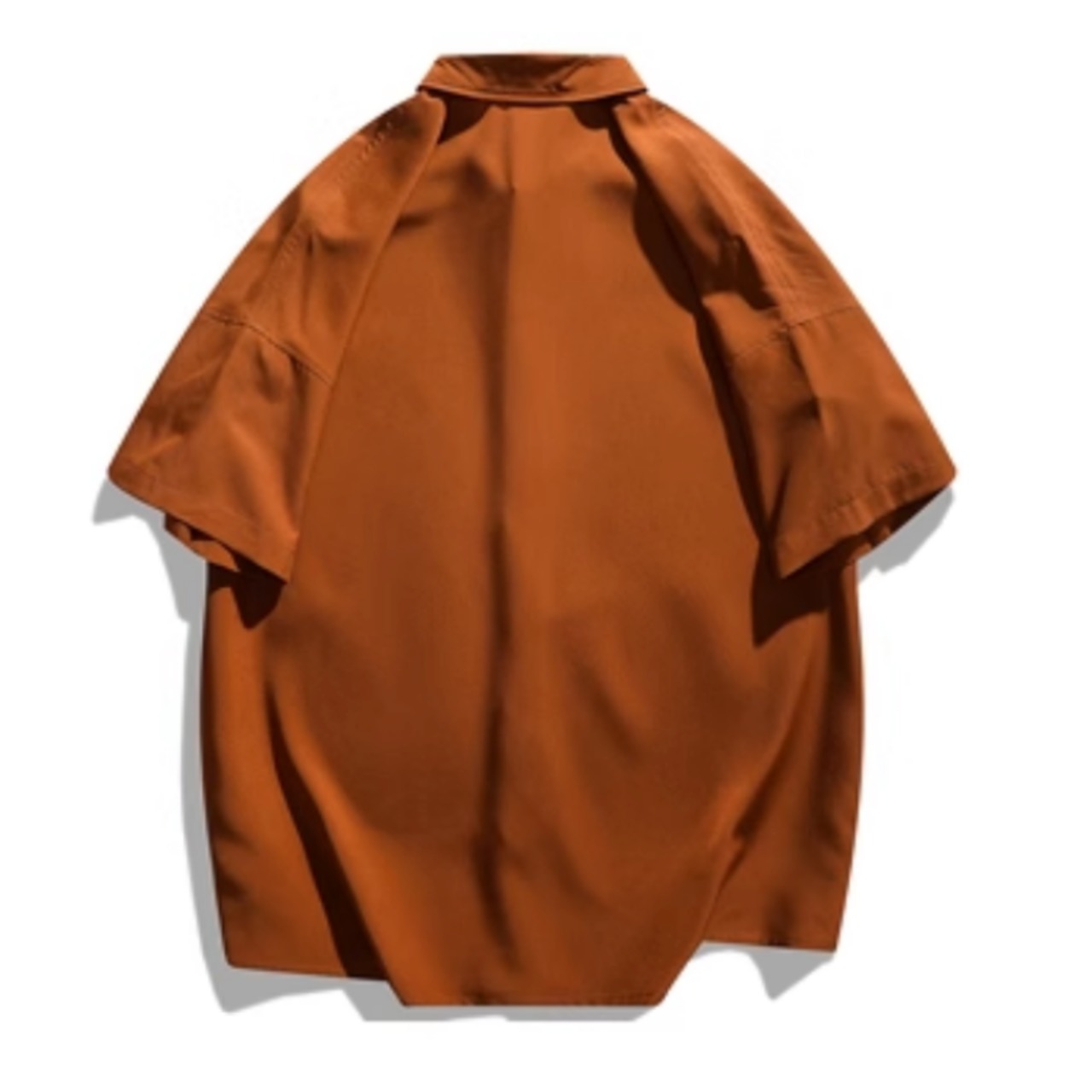 ドロップショルダールーズ半袖シャツ　0759