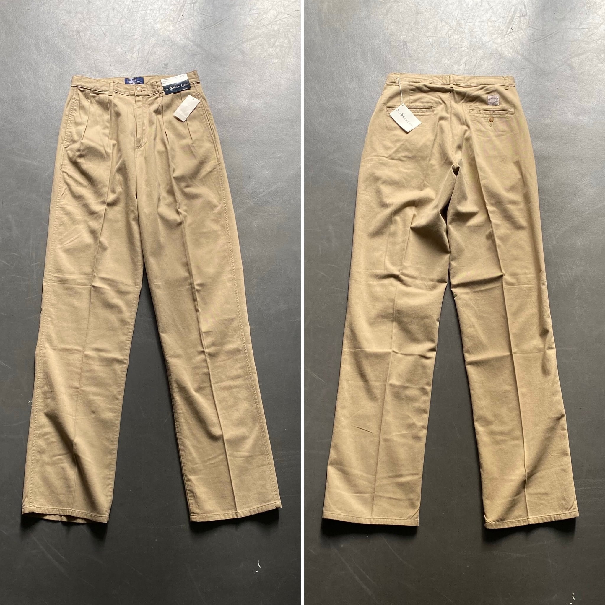 RALPH LAUREN / 「PLEATED JEAN 」 chino pants 29inch | cravittra
