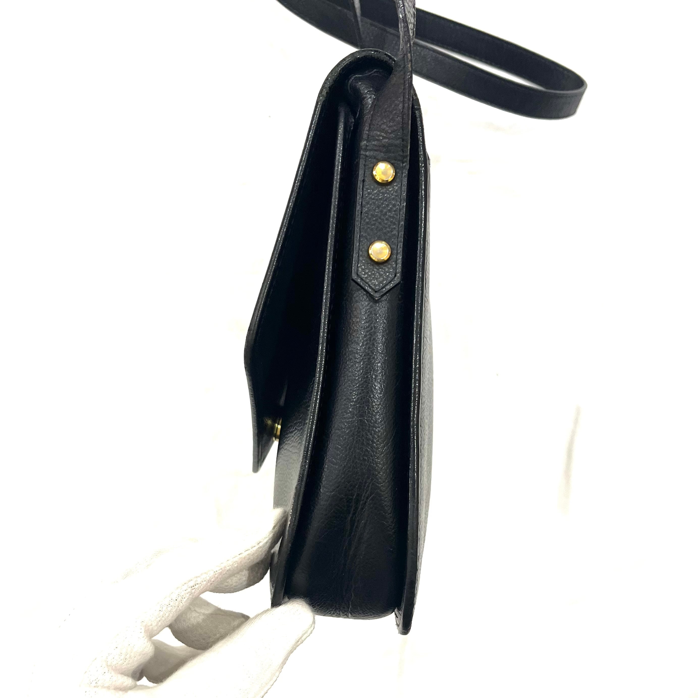 SALE 【YVES SAINT LAURENT】2279 サンローラン 本革軽量YSLロゴレザー