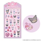 【ロット販売】【10入】MM・KU・KT ぷくりんキャンディシール マイメロ・クロミ(8321383)