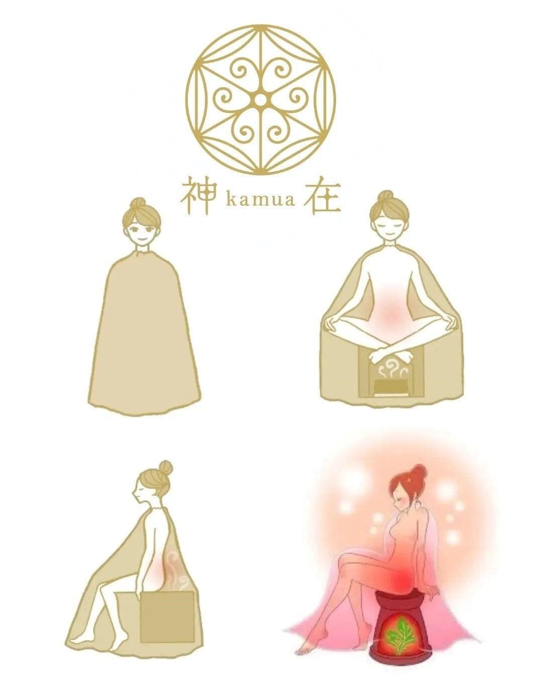 出雲神在-kamua-在来種まこも蒸し60分（蒸し約40分＋お着替え等