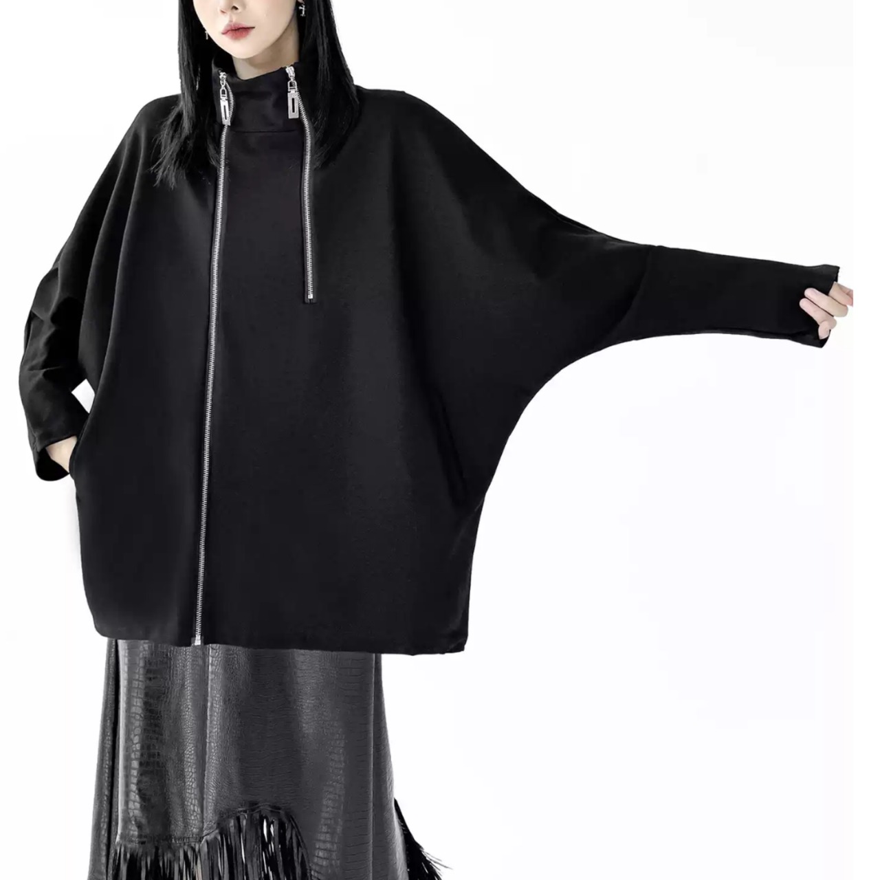 Zip-up sweatshirt (ME480)