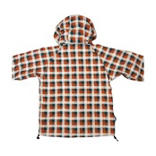 SHIMANO シマノ チェック柄 防水 フィッシング ジャケット ナイロン マウンテンパーカー M /釣り/裏メッシュ/フード着脱可能