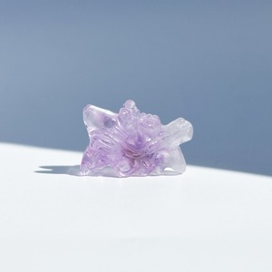 アメジスト ミニドラゴンヘッド(穴あき)25◇ Amethyst Dragon Head mini◇天然石・鉱物・パワーストーン