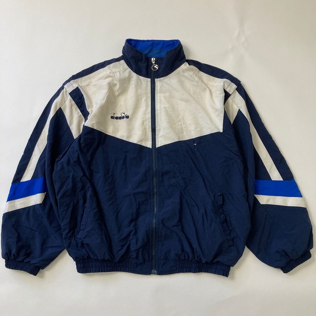 【Used】90s DIADRA 刺繍ロゴ RETRO NYRON JACKET
