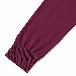 ★定価46,200円・新品未使用★ジョンスメドレー HAWLEY ホーリー 最高級シーアイランドコットン タートルネックニット アマランス Mサイズ