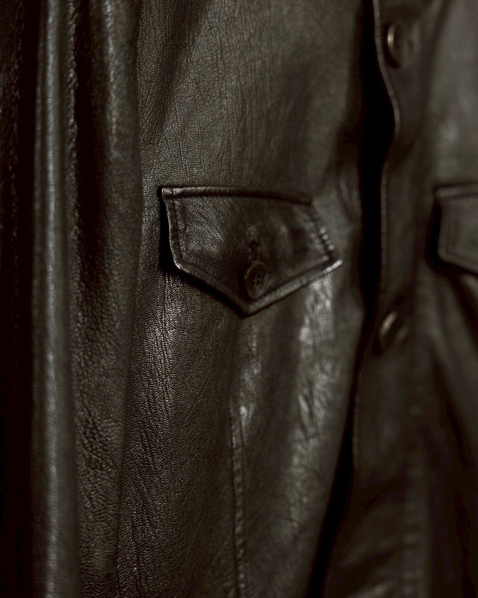 Old EMPORIO ARMANI Leather jacket/オールド エンポリオ アルマーニ