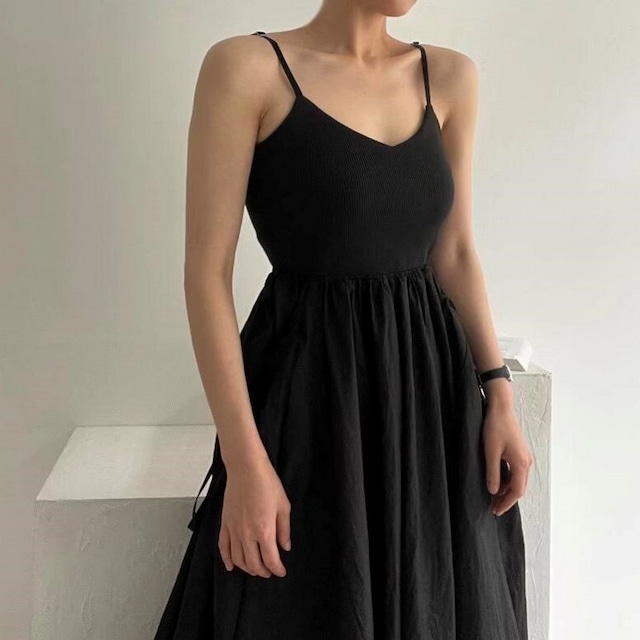 camisole switching dress 10545