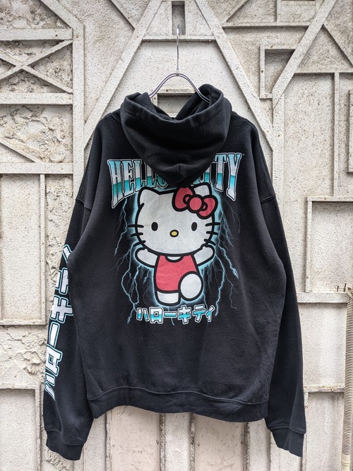 "ハローキティ"  print hoodie