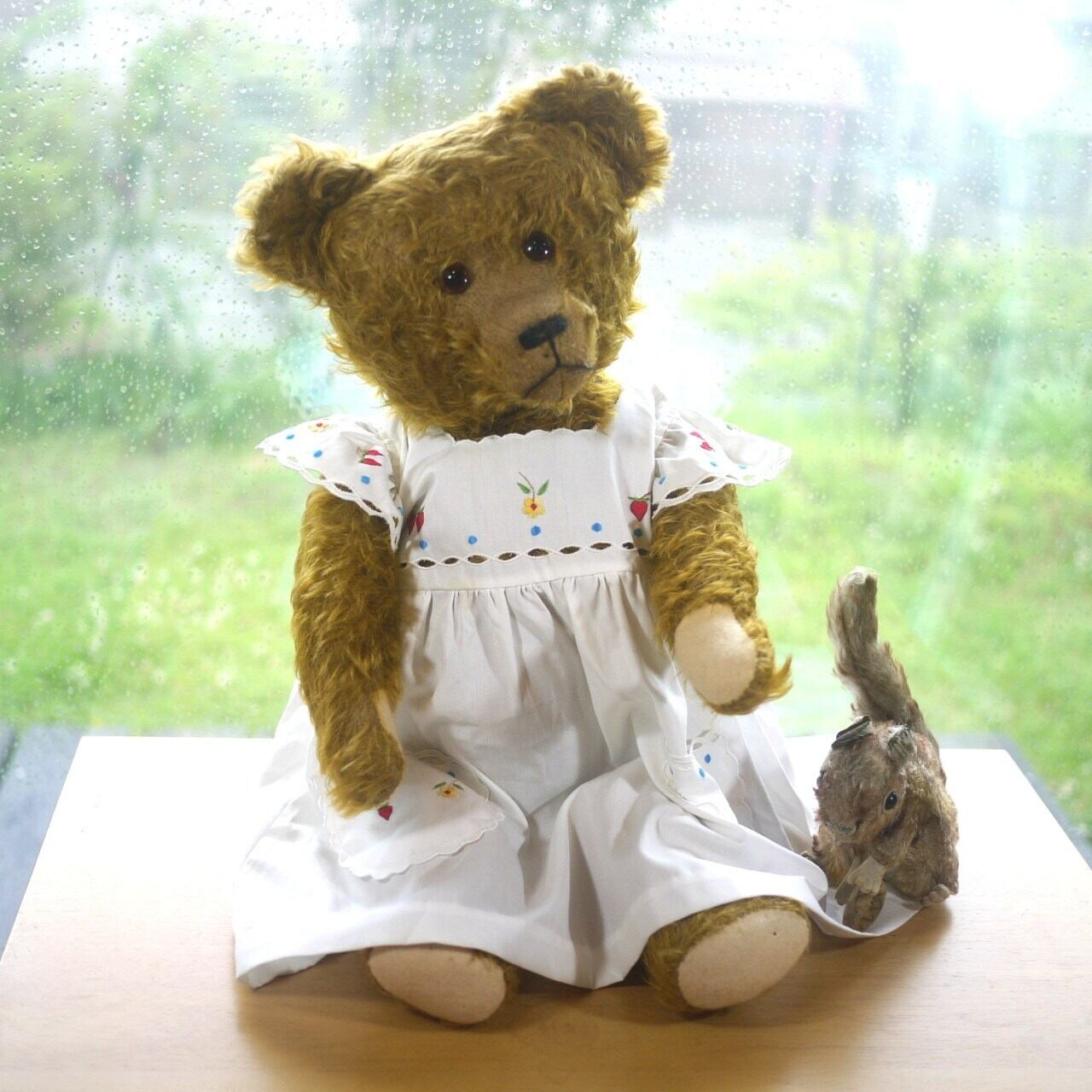 ベビーワンピース ドール服 ドイツヴィンテージ