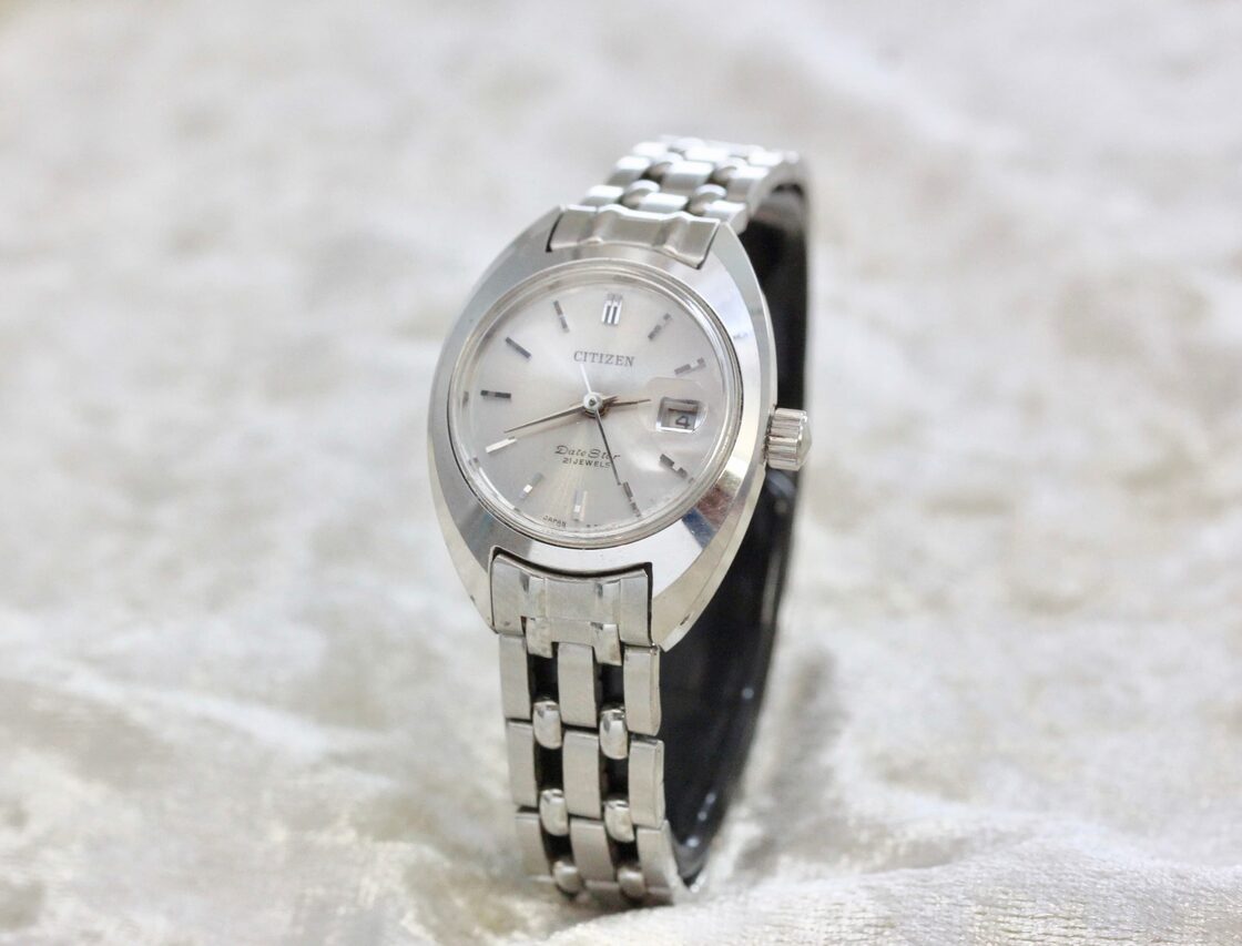 純正BOX付】CITIZEN 自動巻き シチズン レディース 21石 OH済 1960年代 