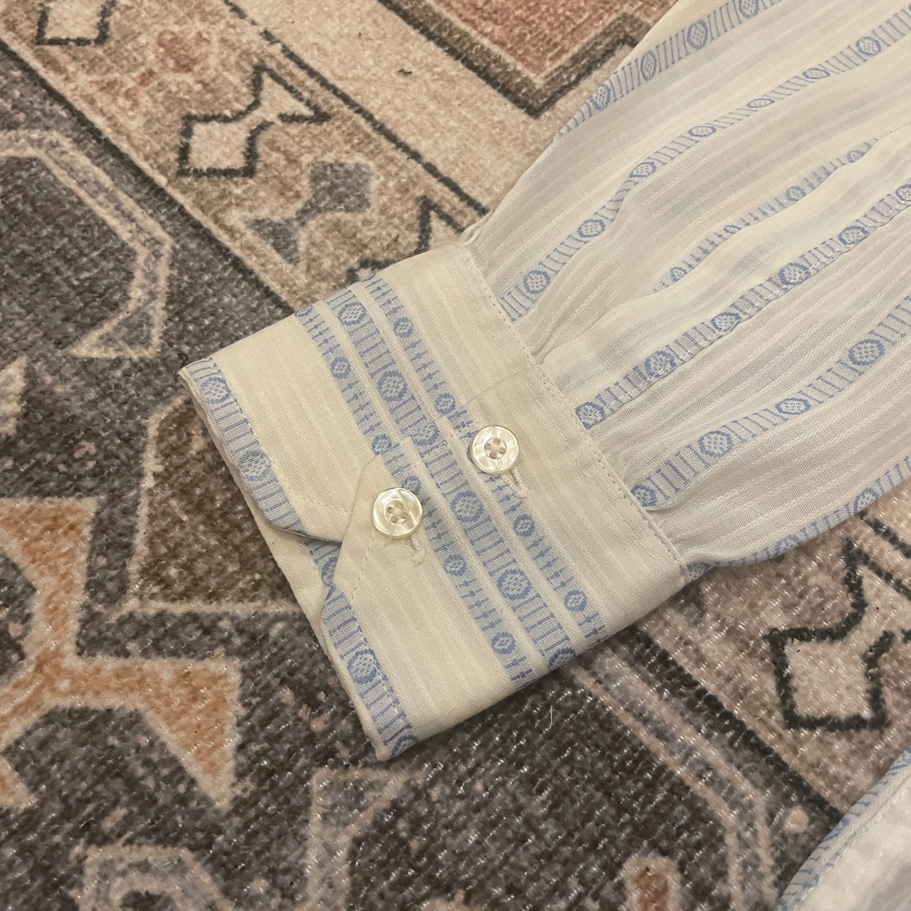 70s / Vintage / Jacquard patterned shirts