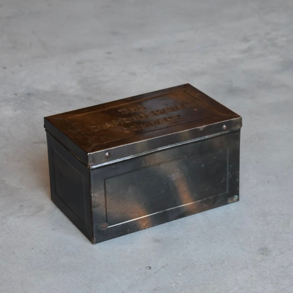THE DIAMOND MATCH CO. METAL BOX / JAPAN FINISH | BUFF STOCK YARD
