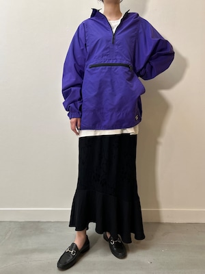 JK2-1 USED 90's ANORAK JACKET "L.L.Bean" -PURPLE-