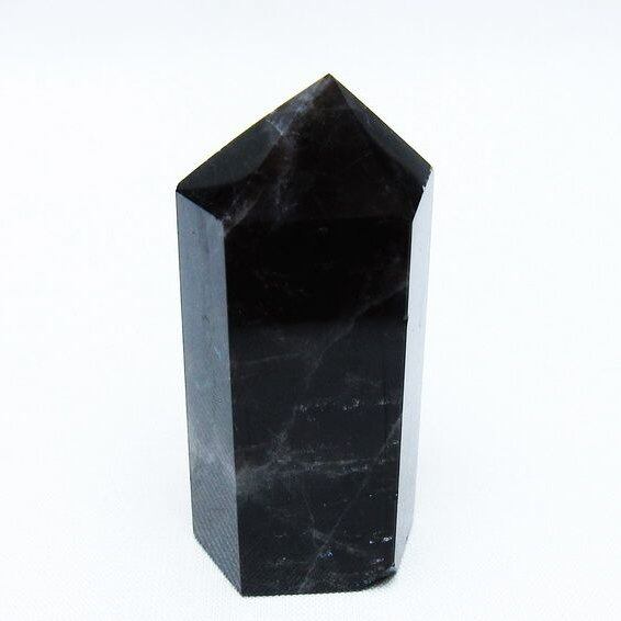 モリオン 黒水晶 六角柱 ポイント 142-10645