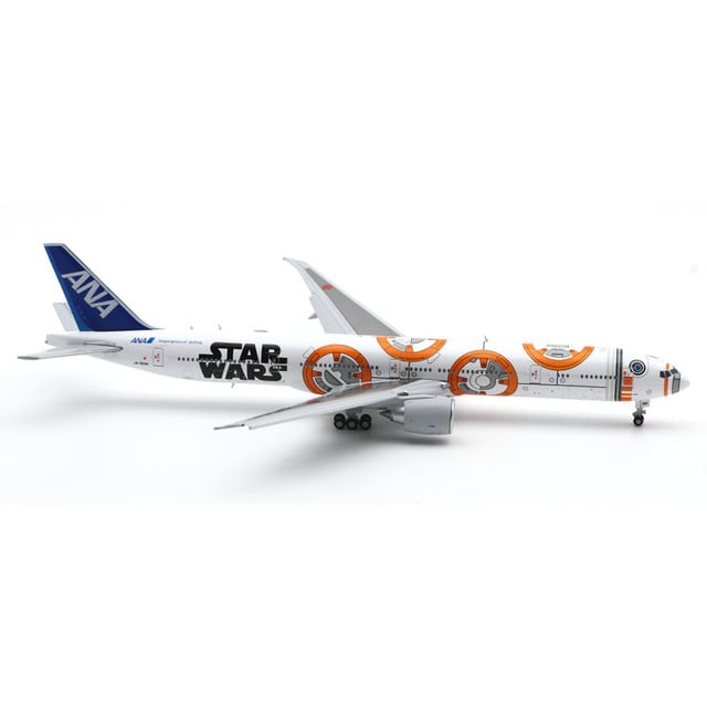 1：400 　ANA　B777-300ER　スターウォーズ　BB-8　JA789A　フラップオープン |  キリシマ飛行機｜航空機・民間機・自衛隊・宇宙関連グッズ通販