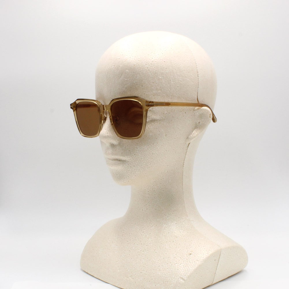 トムフォード メガネ アジアンフィット ラウンド クリア イエロー ゴールド 黄 imgrc0129401540.jpg