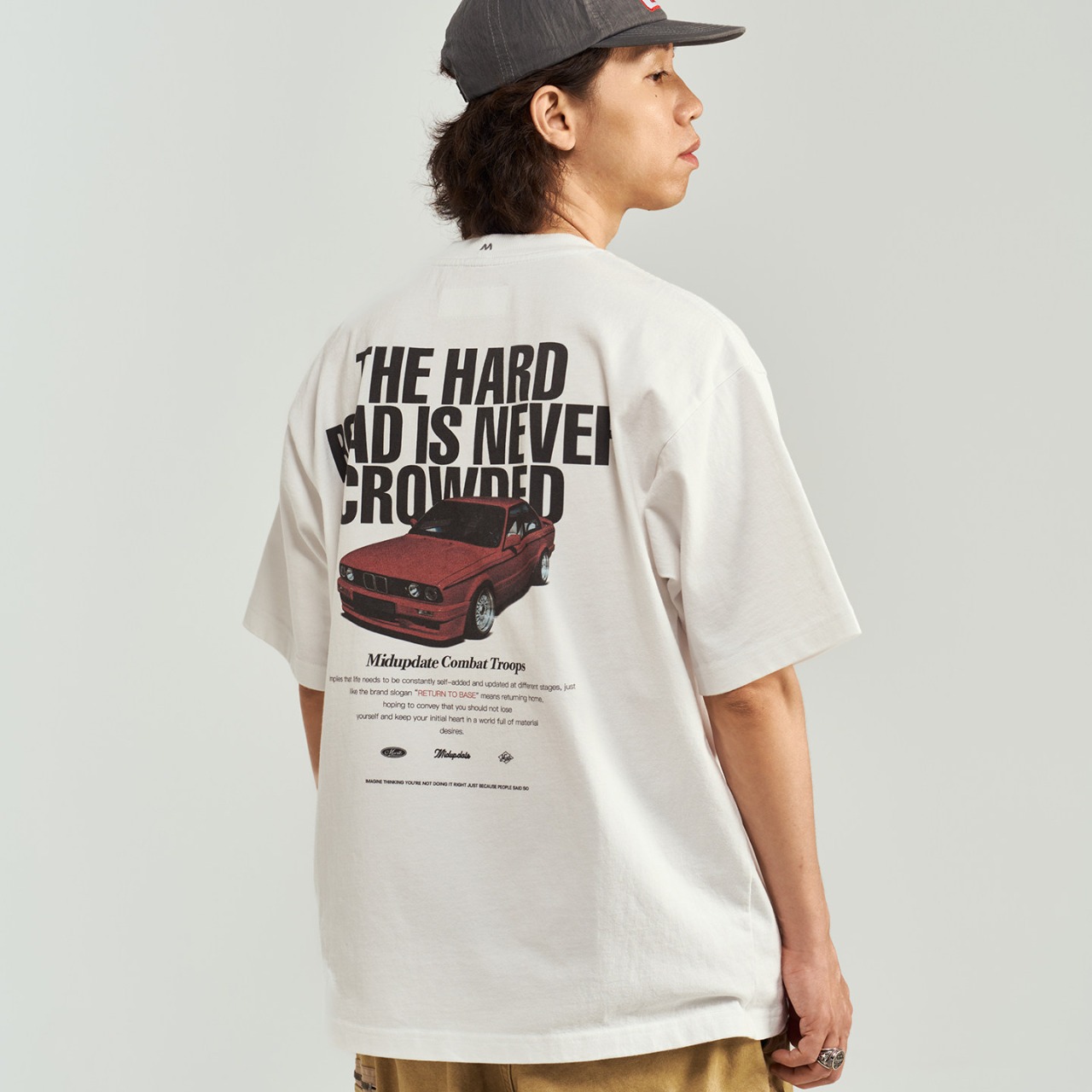 ヴィンテージ・モータープリントTEE A2168 - 12