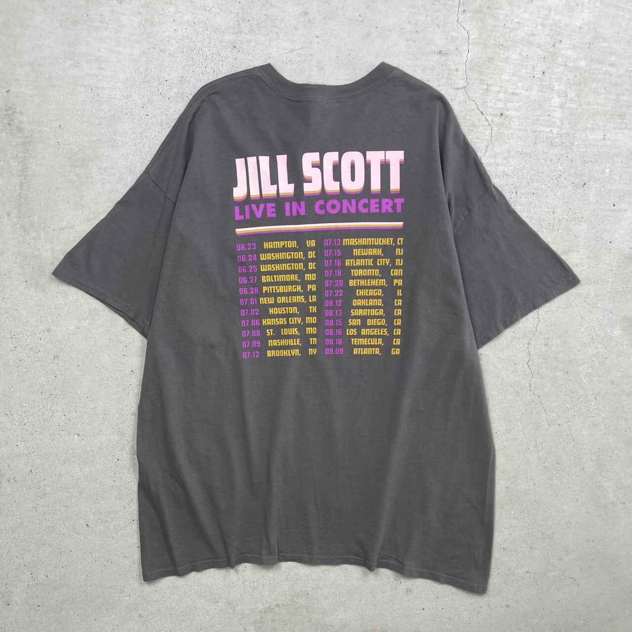 00s JILL SCOTT Tシャツ RAP TEES R&B 【公式通販】 00s JILL SCOTT Tシャツ RAP TEES R&B 【公式通販】