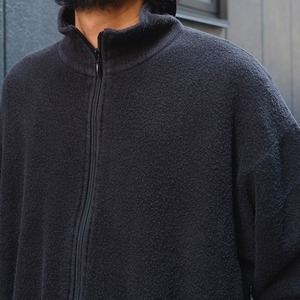 COMOLI(コモリ) /フリースジップジャケット  -FADE BLACK-(C03-05011)