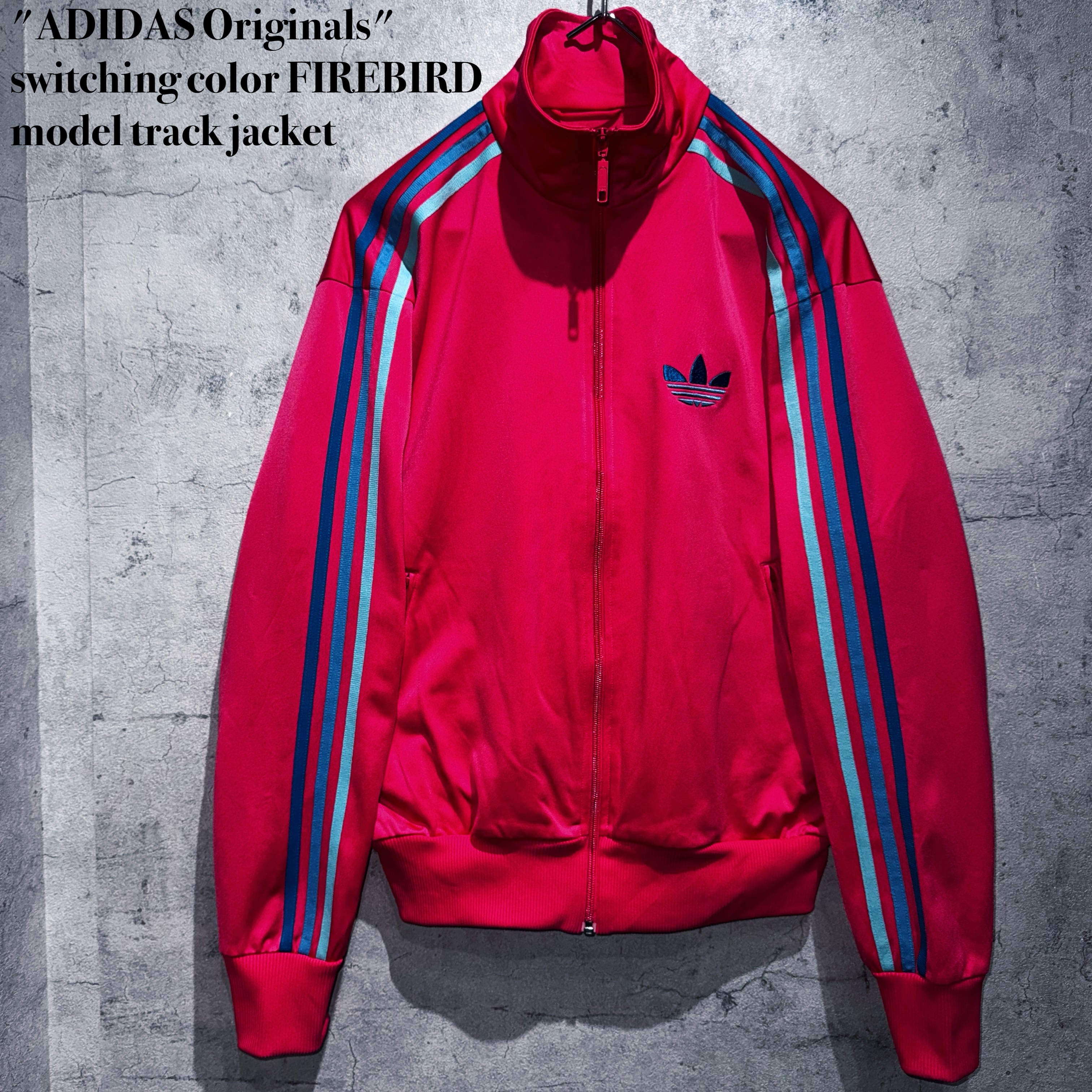 "ADIDAS Originals"switching color FIREBIRD model track jacket