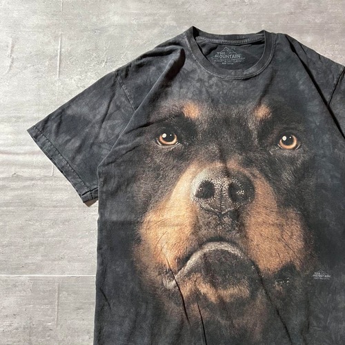 [40%OFF]THE MOUNTAIN  / usa製 dog design T-shirt size L