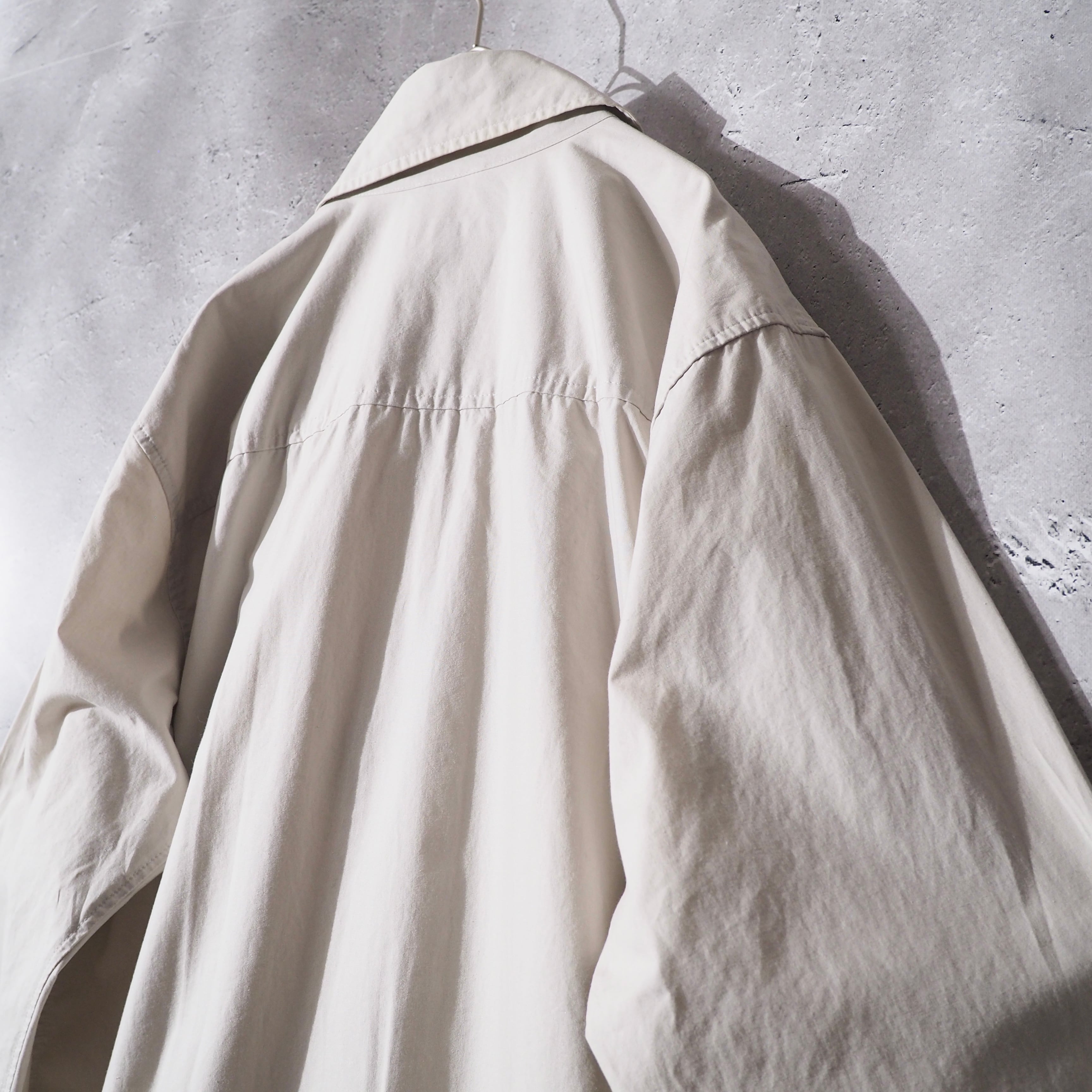 2000s " HAMNETT " Deformation silhouette shirt jacket