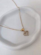 twin heart necklace thumbnail 1