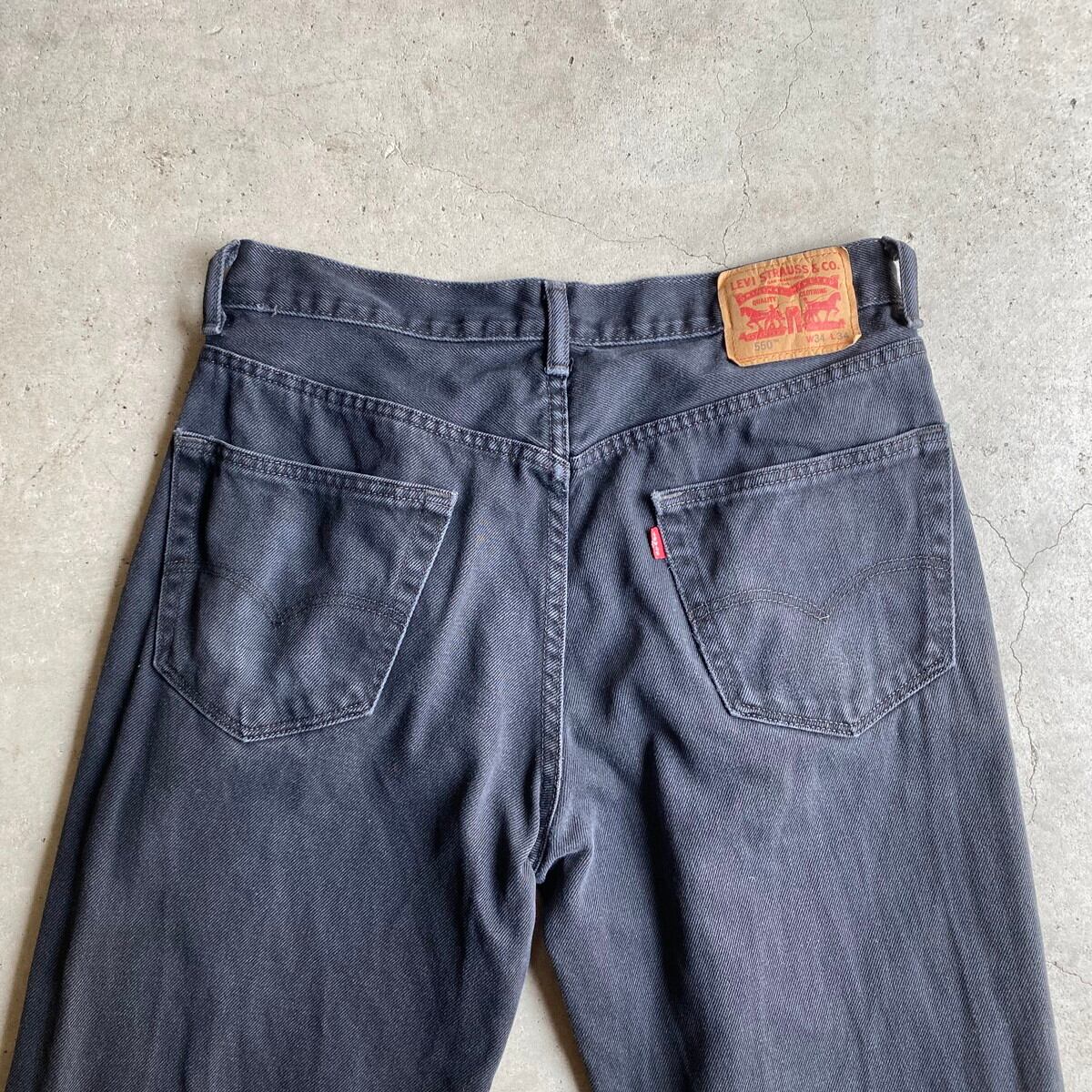 カーハート ニカラグア製 ブルーデニム ジーンズ テーパード 古着W34