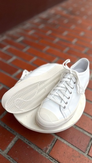 SOFIE D'HOORE -FOLK- concealed heel sneakers + side stitching :WHITE,