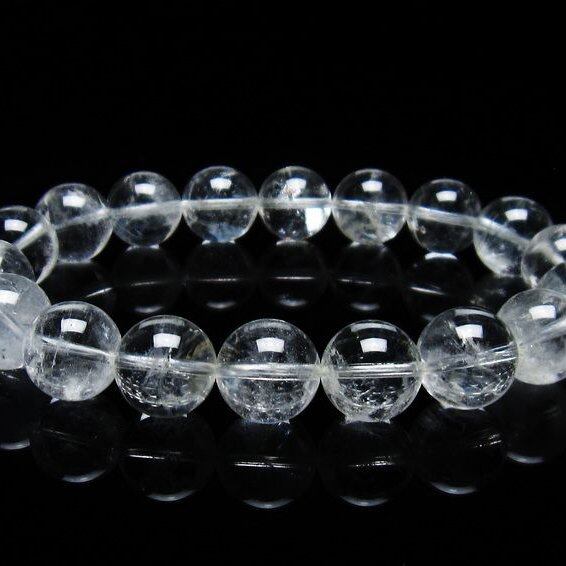 エンジェルラダークォーツ ブレスレット 12mm 一点物 メール便可 [M便 1/10] 111-39728