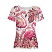 Women's All-Over Print T shirt Paisley 4517