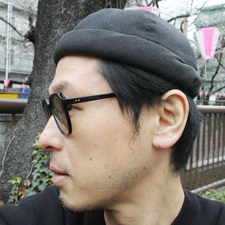Lunetta BADA / No.555 / 0110 BLACK・BLACK CLEAR - LIGHT SMOKE