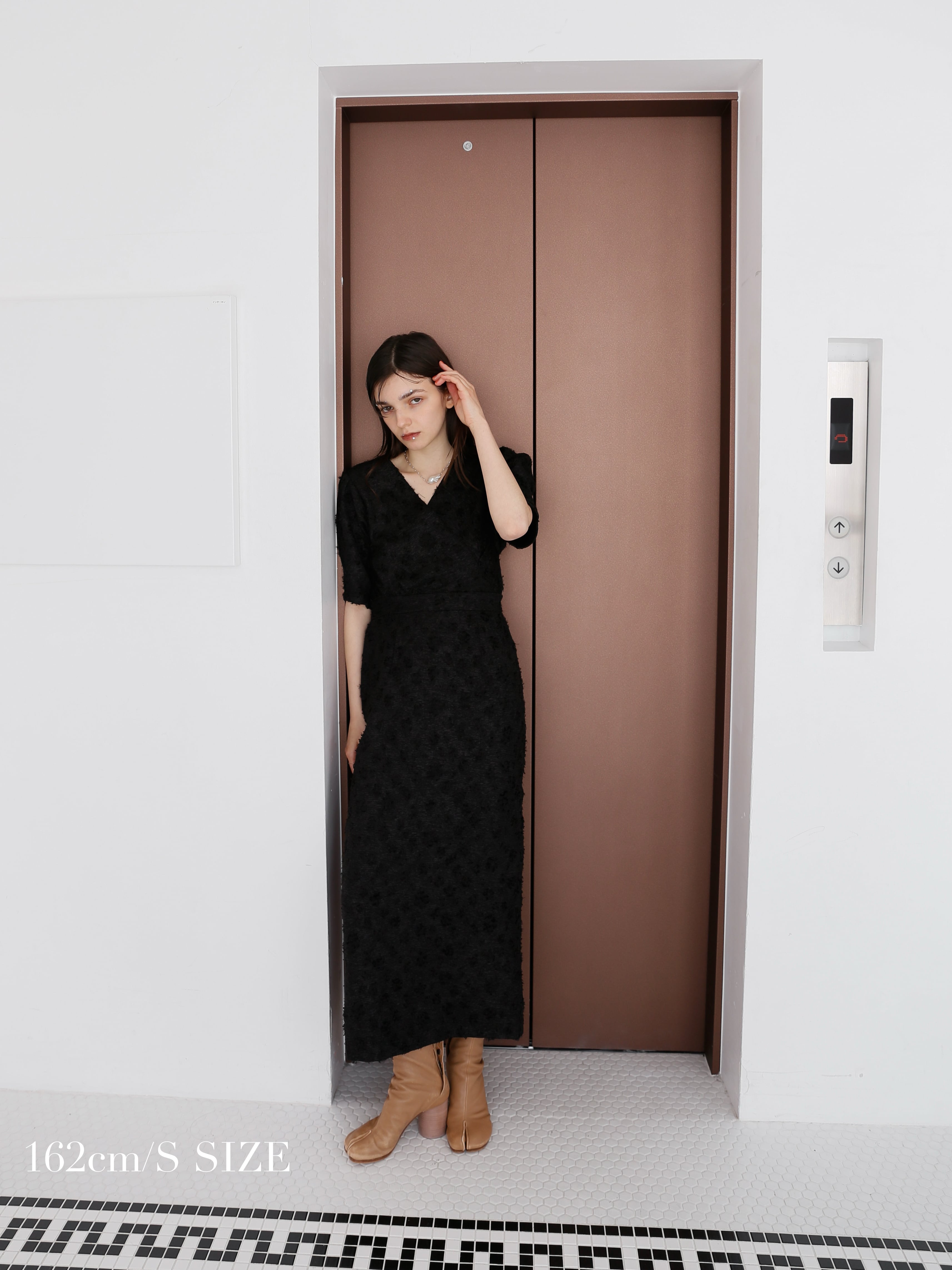 v-neck maxi onepiece | Katrin TOKYO