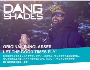 DANG SHADES （ダン・シェイディーズ) ORIGINAL //偏光レンズ Yuya Akadaデザインモデル vidg00414 サングラス ケース 付属