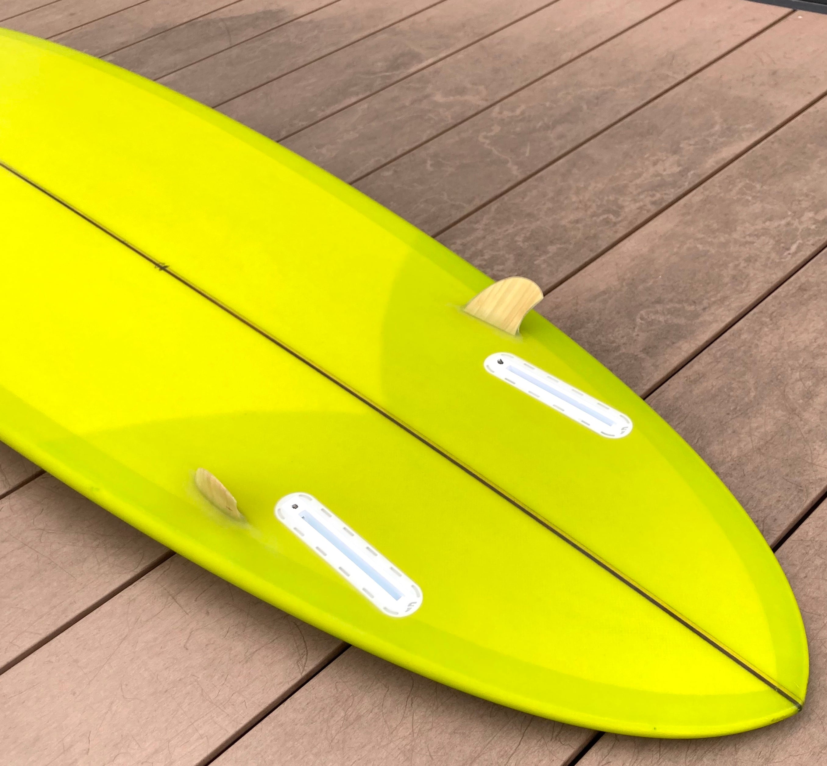 【DERRICK DISNEY】デリック・ディズニー サーフボード ツインザーエッグ 7'3 ライムグリーン ミッドレングス | THE  SURFSPOT powered by BASE