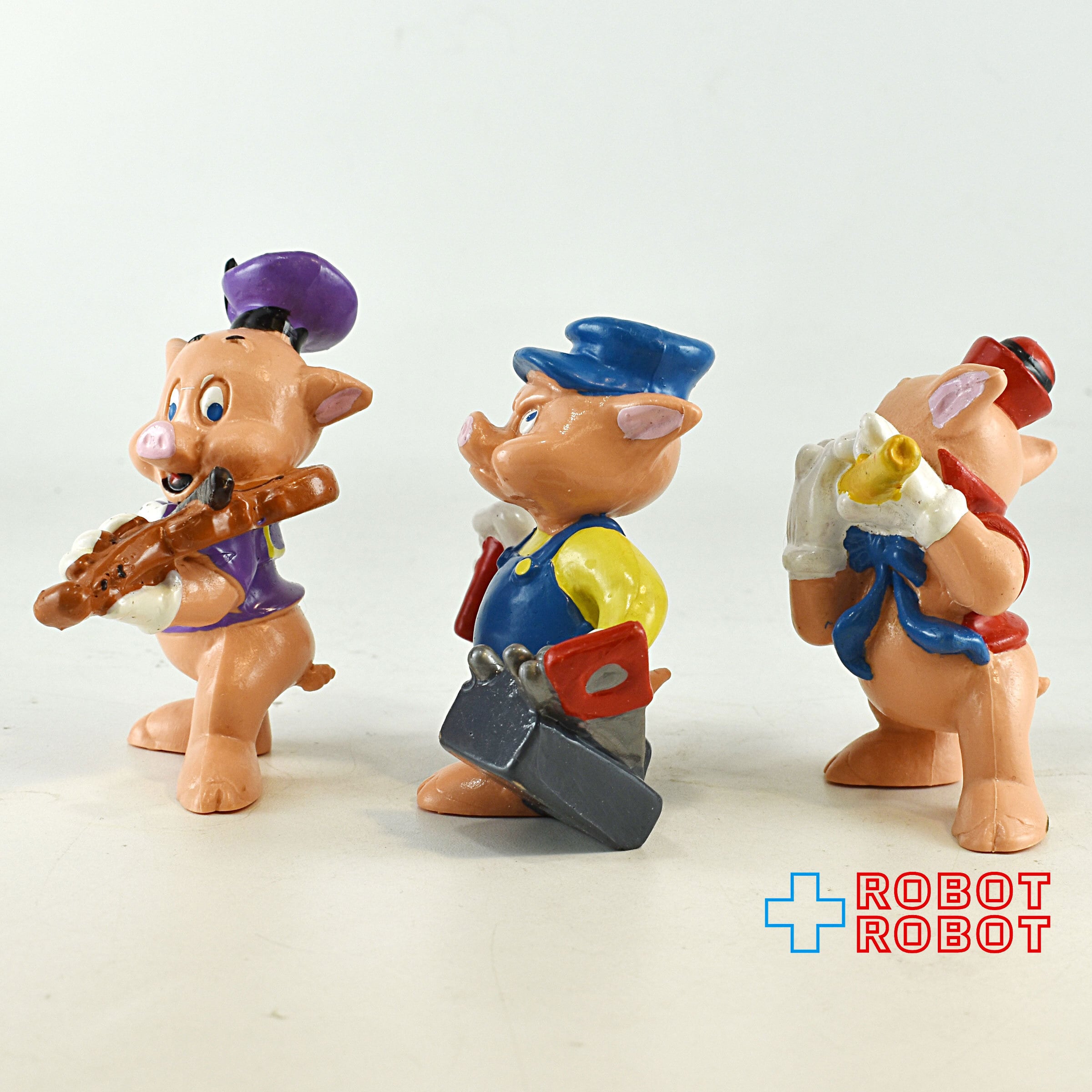ディズニー 三匹の子豚 PVCフィギュア 3体セット ブリーランド社