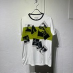 16SS Maison Margiela "PEACE JOY PANCAKE" Print Tee