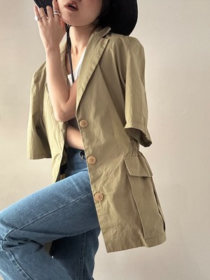 Vintage Short Sleeves Jacket