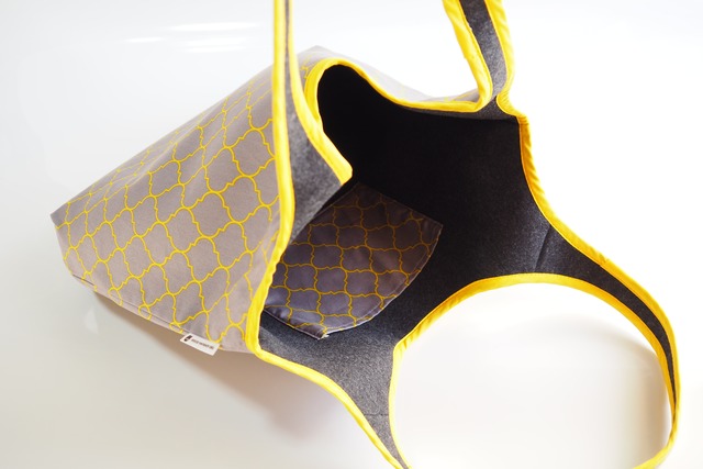 Tote Bag BIG【Moroccan × recycled felt】