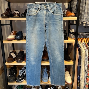LEVI'S 505 DENIM PANT 内股シングル 実寸W31.5 L30.5