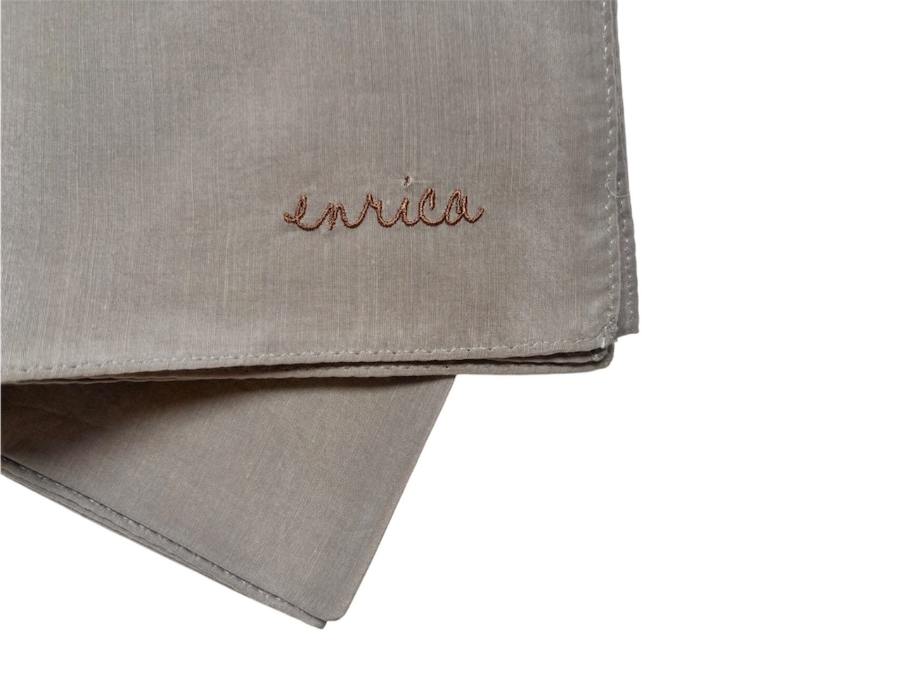 【ハンカチーフ L  草木染め×綿サテン】Vol.3_enrica