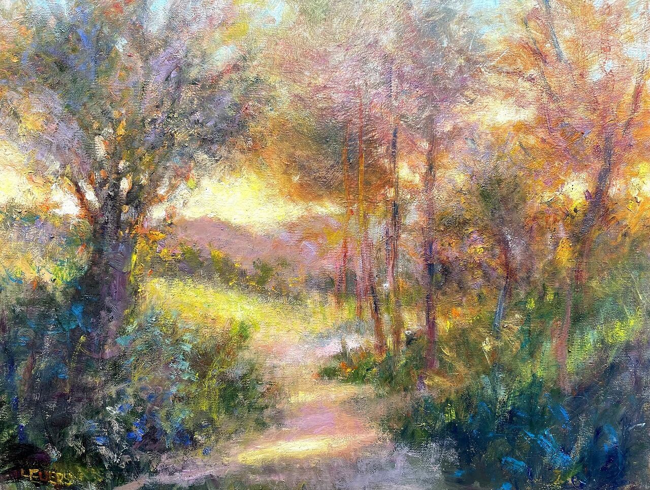 あたたかい夕暮れの光 | Warm evening sunshine