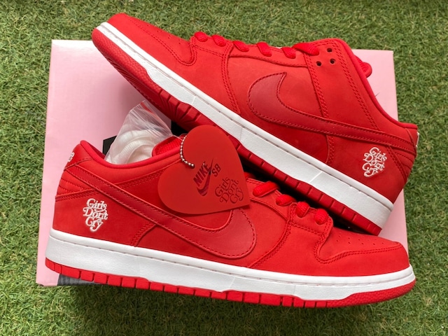 NIKE × Girls Don't Cry SB DUNK LOW PRO QS BQ6832-600 28㎝ 117690