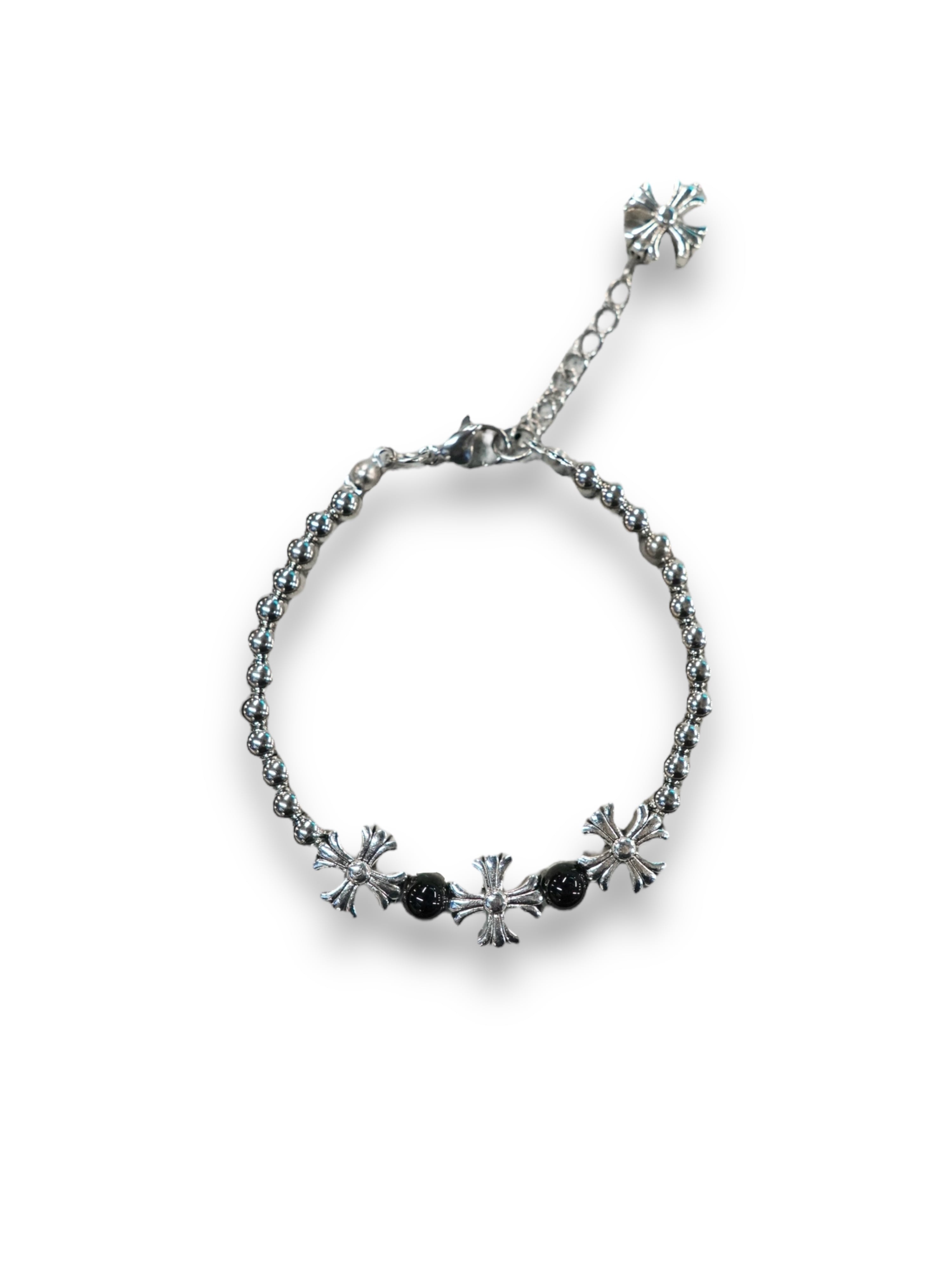 【PLANETSTUDIO】cross pearl bracelet