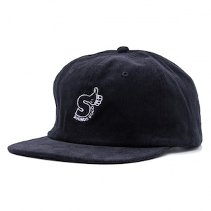 SOUNDS GOOD CORDUROY CAP #BLACK