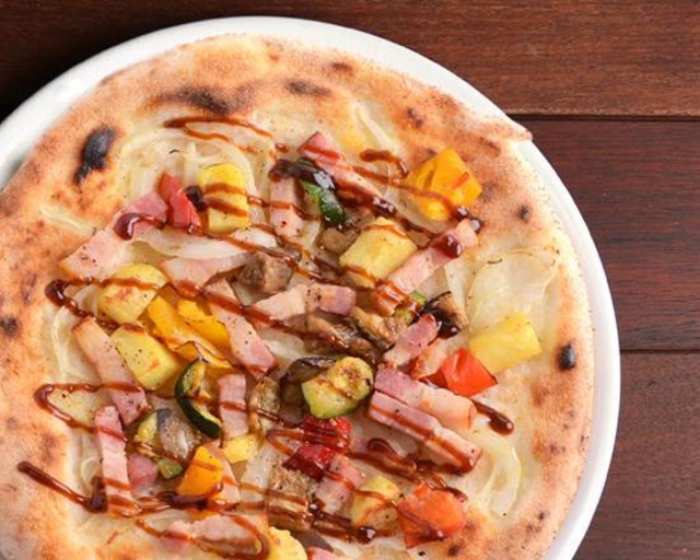 ホエー豚とイタリアン野菜 Whey Pork and Italian Vegetables（焼きたて）