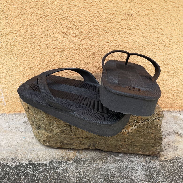 shigi-08801 】 メール便送料無料☆ classic rubber sandal ラバー